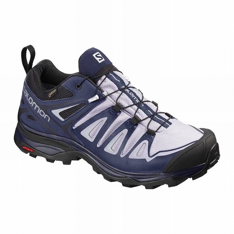 Salomon X ULTRA 3 GORE-TEX Zapatillas Trekking Mujer - Lavanda / Azules - Colombia (09138-VCFI)